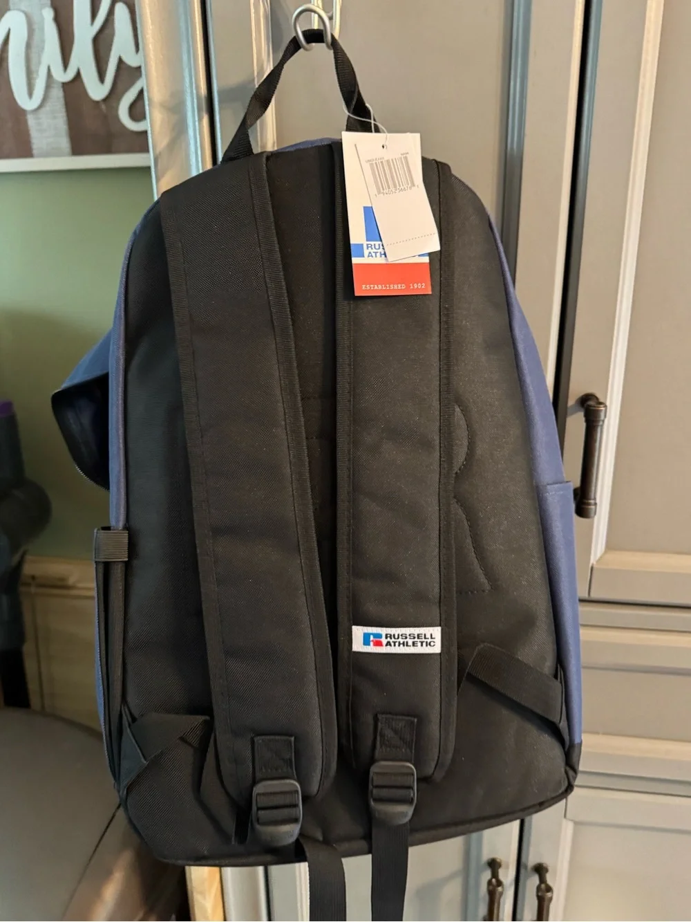 Russell Athletic Navy Blue and Black Everyday Backpack